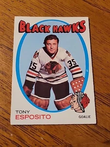 1971-72 OPC O-Pee-Chee EX Tony Esposito Chicago Blackhawks #110 - Picture 1 of 11