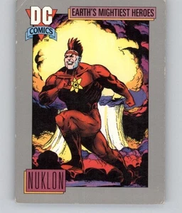 1992 DC Comics Nuklon #67 Earth’s Mightiest Heroes Collectible Trading Card - Imagen 1 de 2