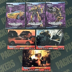 Película Topps Transformers 2007 - 6 cartas - Bumblebee - Autobots - Imagen 1 de 14