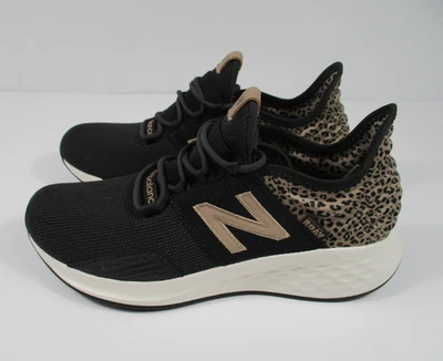 -NEW New Balance Fresh Foam Roav Lace Up Sneaker Black Women's Size 8 - Image 1 of 4