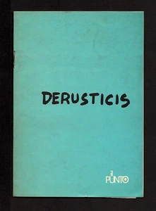 DERUSTICIS 1965 MOSTRA GALLERIA IL PUNTO TORINO PASTORI - Picture 1 of 1
