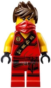 Lego 2015 ninjago Dojo Showdown 70756 Kai - Tournament minifigure sword 2 staffs - Picture 1 of 2