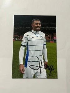 FOTO HIEN ATALANTA AUTOGRAFATA SIGNED CALCIO AUTOGRAPH - Foto 1 di 1