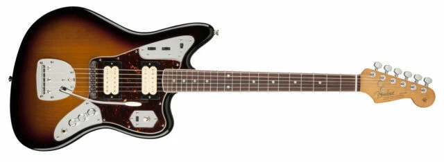 Fender Kurt Cobain Jaguar 6 String Rosewood Fingerboard Electric Guitar - 3-Color Sunburst