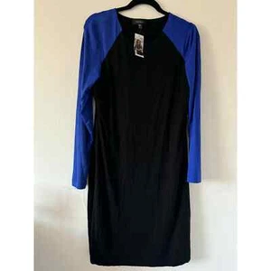 NWT Karen Kane Black Lined Long Sleeve Dress - Picture 1 of 8