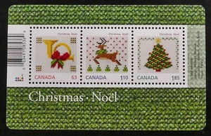 *Kengo* 2013 Canada stamp #2687 Christmas Souvenir Sheet CV$7.60 FV$3.58 @199 - Picture 1 of 1