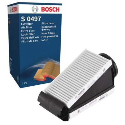 Filtro de aire genuino Bosch F026400497 se adapta a Mercedes-Benz Clase C Infiniti Q50 Q70 Foto 1 de 4