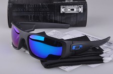 Sunglasses Polarized！！ Oakley@₅ Crankshaft Matte Black/Blue Mercury Iridium