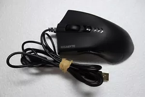 Gigabyte GM-Force M7 5-Button Gaming Mouse 3200dpi Sapphire Blue Optical 30g Blk - Picture 1 of 6