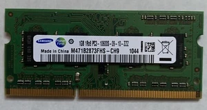Samsung 1GB 204 pin SODIMM RAM Memory 1Rx8 PC3-10600S-09-10-ZZZ - Picture 1 of 2