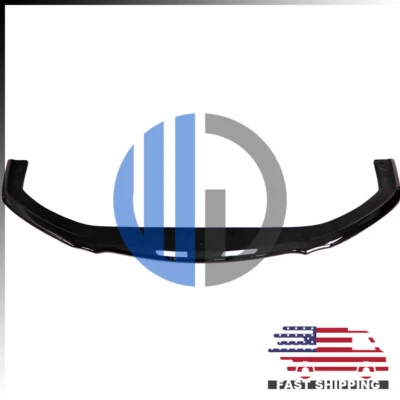 Labio delantero de fibra de carbono estilo Lexus IS-F B 2008 2009 2010 2011 2012 2013 2014 Foto 1 de 4