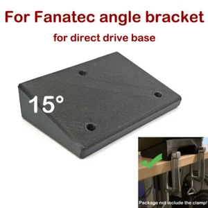 Pour Fanatec CSL DD DD+ Support Pro Support Angle Fix Support Monté Angle 15° - Photo 1/6