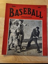 Baseball Magazine July 1943 Rip Sewell Frankie Frisch