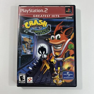 Crash Bandicoot The Wrath of Cortex PS2 Sony Playstation 2 Greatest Hits CIB - Image 1 of 4