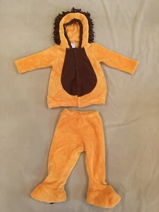 Gymboree León Disfraz 18-24 Meses Peluche Suave Dos Piezas Chaqueta con Capucha Halloween - Imagen 1 de 8