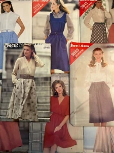 Damen Vintage Schnittmuster See & Sew Rock, Kleid, Hose. Unbenutzt. - Bild 1 von 37