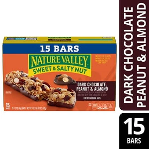 Sweet & Salty Nut Bar, Dark Chocolate Peanut & Almond, 15 Pieces, 18 Ounces - Picture 1 of 3