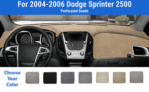 Dashboard Dash Mat Cover for 2004-2006 Dodge Sprinter 2500 (Sedona Suede)