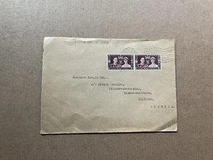 Great Britain 1937 FDC to Salzburg +KGVI Coronation #234+54 Parliament Street - Picture 1 of 2