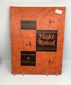 The Student Pilots Flight Manual William Kershner 1972 Paperback Textbook Vtg VG - Picture 1 of 5