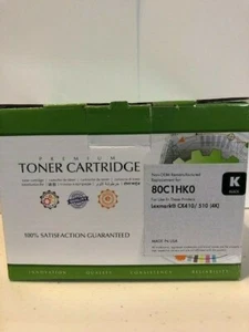 Lexmark CX310, CX410, CX510 Schwarzer Toner mit hoher Kapazität (kompatibel) - Bild 1 von 5