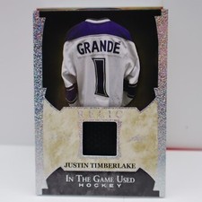 JUSTIN TIMBERLAKE 2023 Leaf In The Game Used Relic Patch #4/20 LOVE GURU MOVIE