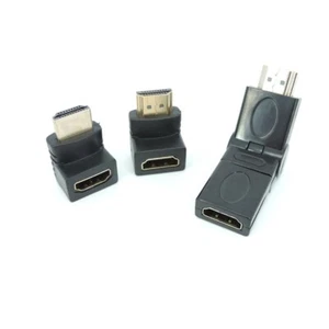 Adjustable HDMI-compatible male to female  converter angle elbow for HDTV video - Picture 1 of 9