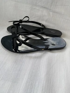 Melissa Harmonic + Jason Wu Sz 6 Sandal Shoe Black - Picture 1 of 5