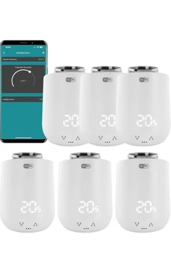 Eurotronic Comet WiFi Heizkörperthermostat Set - Smart Home Heizungssteuerung - Bild 1 von 4