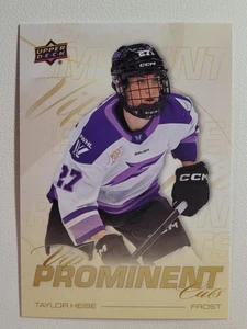 2025 Upper Deck The National NSCC VIP Prominent Cuts Taylor Heise #PC-3 - Picture 1 of 2