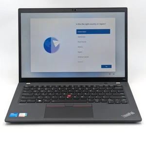 Lenovo ThinkPad T14 Gen 3 14" Intel i5-1235U 16GB DDR4 512GB SSD Windows 11 Home - Imagen 1 de 7