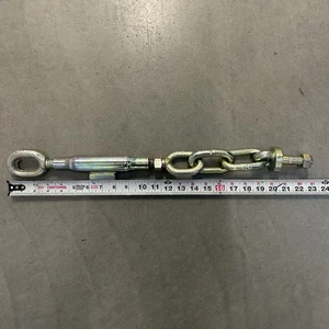 Universal 3 Three Point Hitch Chain Stabilizer Turnbuckle Sway Check Chain 23-25 - Picture 1 of 6