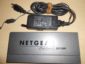 Netgear ProSafe GS108P 8-portowy gigabitowy przełącznik Ethernet PoE - Zdjęcie 1 z 10