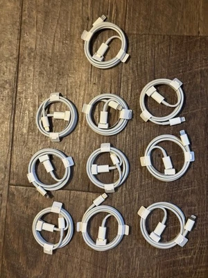 Lot Of 50 Original Apple 1m (3ft) Lightning to USB-C Charging Cable(Box Pulled) - Image 1 of 4