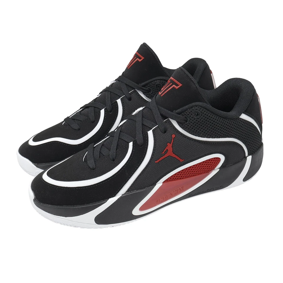 Zapatos de baloncesto Nike Jordan Tatum 4 PF Jayson Tatum Bloodline para hombre HQ4613-001 Foto 1 de 4