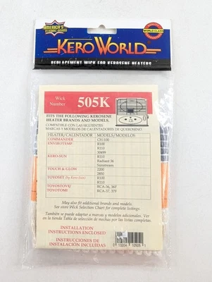 Mecha de repuesto para calentador de queroseno Kero-World 505K 6341747 - Nuevo Foto 1 de 2