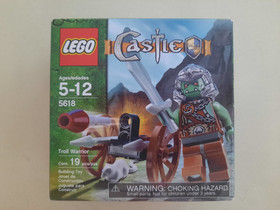 LEGO CASTLE 5618 TROLL WARRIOR 19 PCS MADE IN 2008