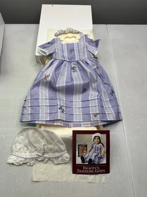 Traje de Chica Americana Felicity Vestido de Viaje Mob Cap Gargantilla Hangar NUEVO EN PAQUETE Foto 1 de 4