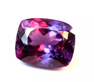 Cuscino 10 ct naturale russo che cambia colore ALexandrite taglio alessandrite gioielli - Foto 1 di 9
