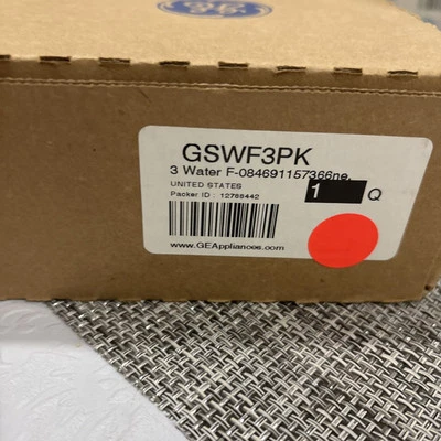 GSWF GE  Genuine WATER FILTER 3 PACK GSWF** - Image 1 of 2