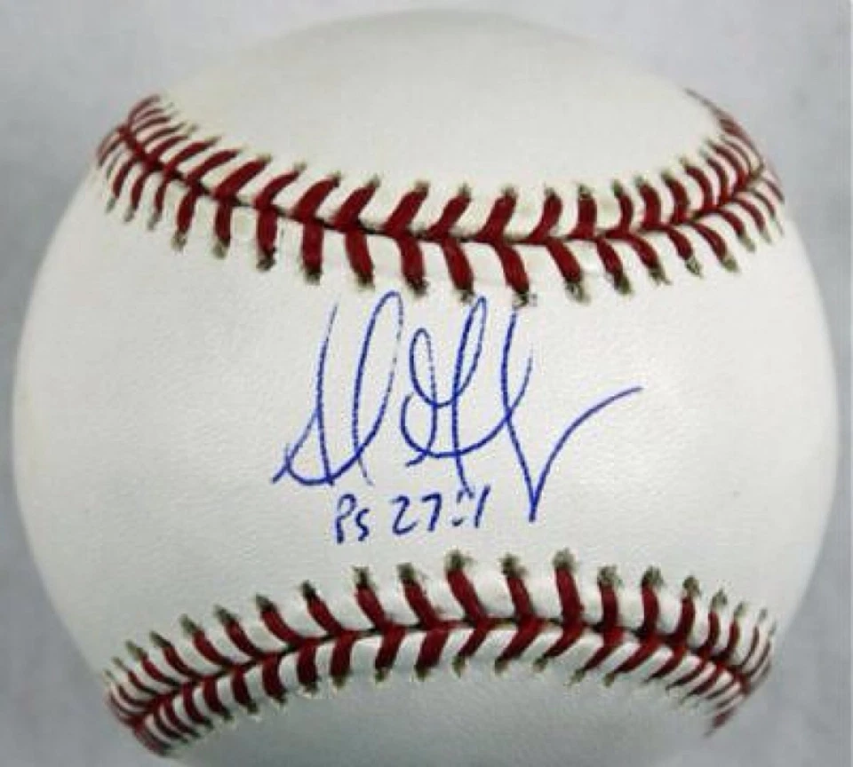 Бейсбольный мяч с автографом Адриана Гонсалеса из Los Angeles Dodgers аутентификация MLB - Изображение 1 из 1