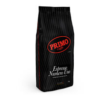 Primo Caffe 1kg Espresso Numero Uno Dark Roast Intsty 5 Coffee Beans Hot Drink