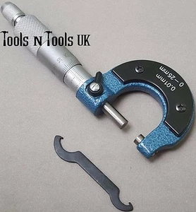 Standard Metal Outside Metric Micrometer Tool For Measurement Machinist 0- 25 mm - Bild 1 von 2