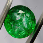 6 Ct Natural Certified Emerald Round Shape Green Colombian Loose Gemstone