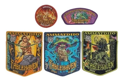 AMMATDIIO LODGE NOAC 2024 FABLEHAVEN 8-PIECE SET - Image 1 of 4