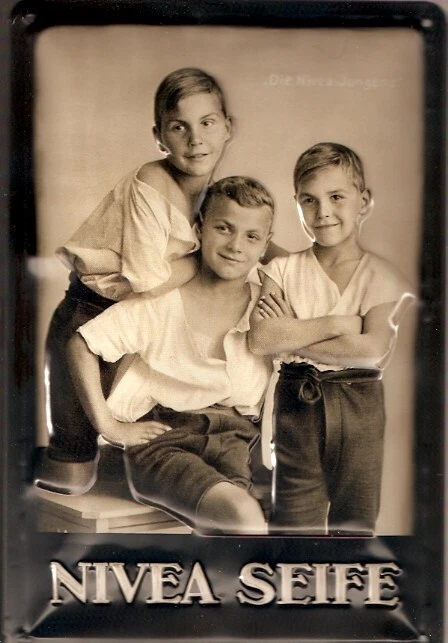 NIVEA Seife   Blechschild 30x20cm gewölbt --SAMMELAUFLÖSUNG - Bild 1 von 1