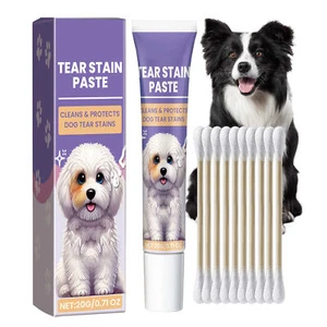 Pet Tear Stain Remover Cat Dog Eye Cleaner Cream Dog Eye Stain 20g Tear Remover - Picture 1 of 12