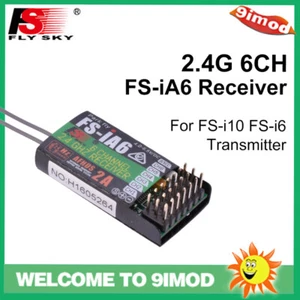 FLYSKY iA6 FS-iA6 2.4G 6CH AFHDS Receiver For FLYSKY FS-i10 FS-i6 RC Transmitter - Picture 1 of 11