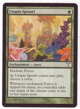 MTG Magic the Gathering Dissension Utopia Sprawl x1 1x NM
