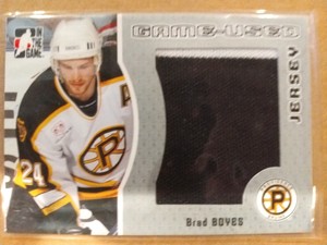 2005-06 ITG Heroes and Prospects Jerseys #GUJ9 Brad Boyes Jersey
